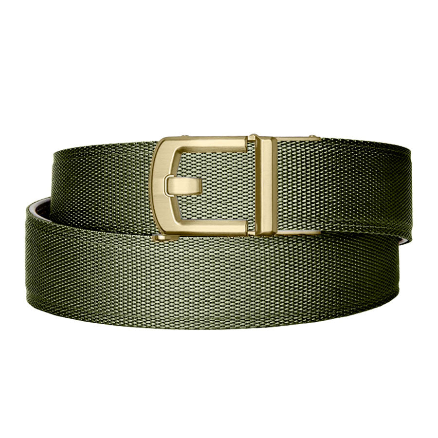 KORE Essentials Tactical Nylon Gun Belt 1.5" Ranger Green