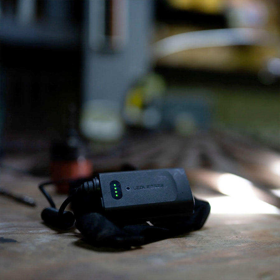 Ledlenser H5R Core 500 Lumens Rechargeable IP67 Stepless Light Dimmer Advanced Focus Headlamp