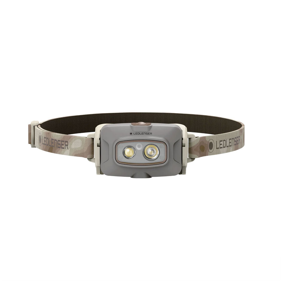 Ledlenser HF4R Signature 600 Lumens Rechargeable IP68 Flood & Spot Beam RGB Headlamp Black
