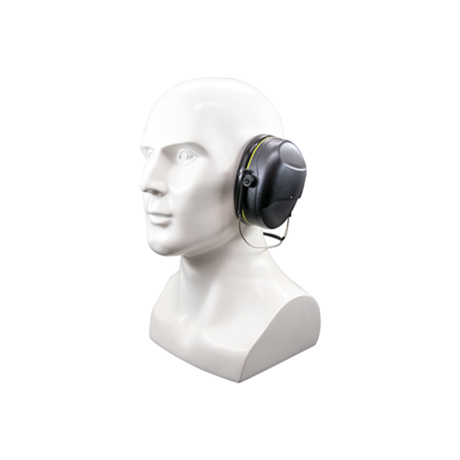 Earmor M06N Passive Ear Muffs with Neck Band - Tactical Black