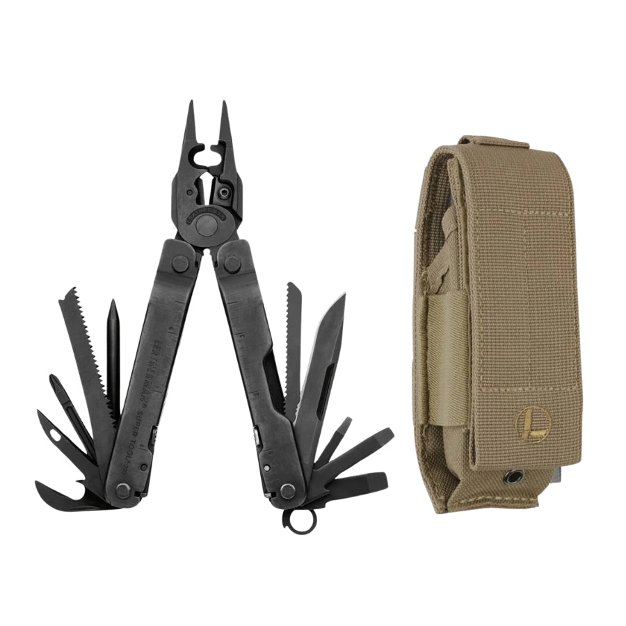 Leatherman Supertool 300 EOD Black w/ MOLLE Sheath