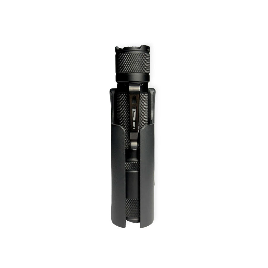 PowerTac Clip-on Flashlight Holster for M5 GEN3 & Torches with 1" Diameter