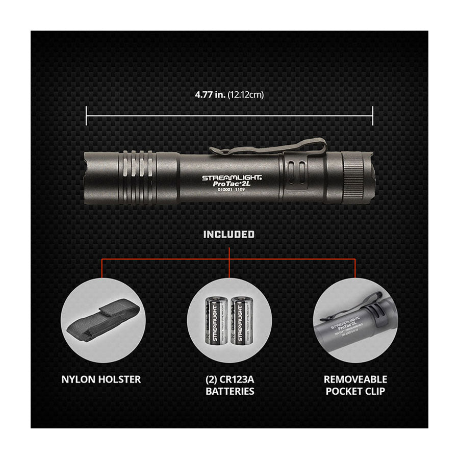 Streamlight ProTac 2L 350-Lumen High Performance Flashlight | Tactical Gear AU Tactical Gear