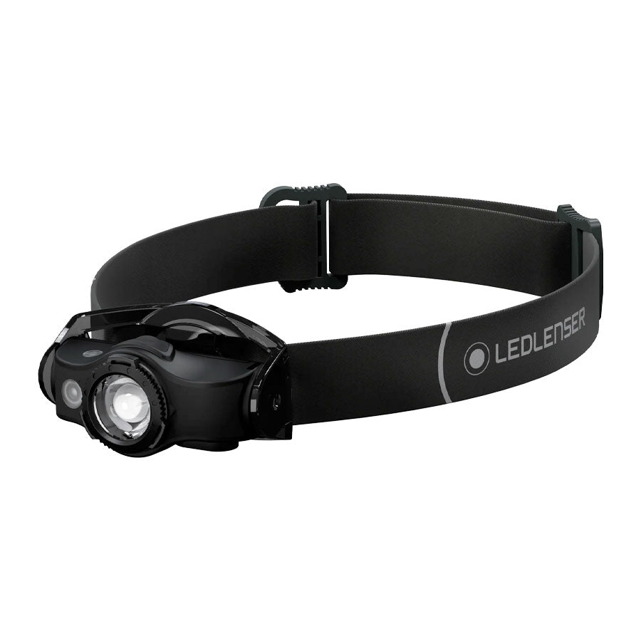 Ledlenser MH4 400 Lumens Rechargeable Headlamp Red Night Mode Black