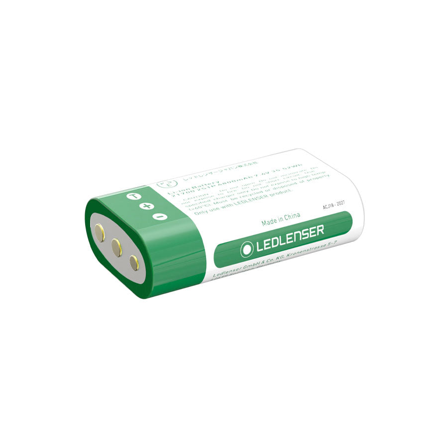 Ledlenser 2 x 21700 Li-ion 3.7v Rechargeable Battery Pack for H15R & H19R Models