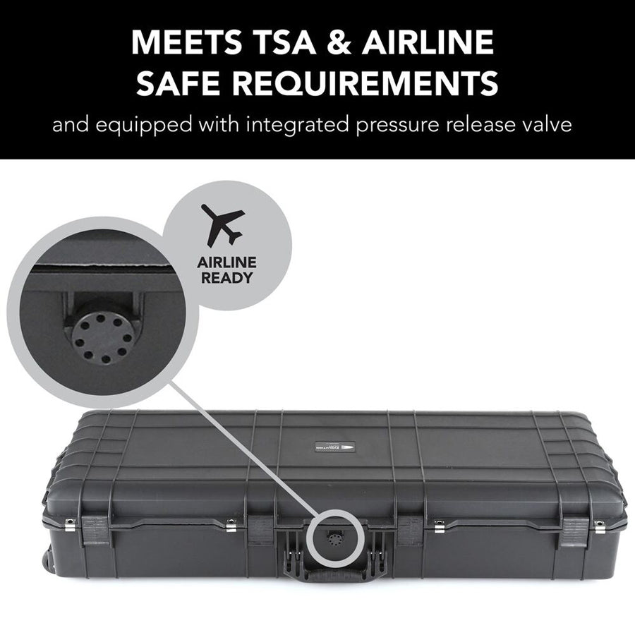 Evolution Gear 2533 Lite Series Long Hard Case in Black