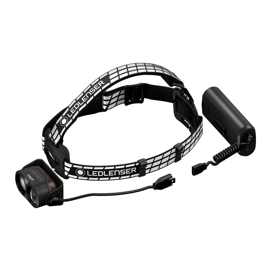 Ledlenser H19R Signature 4000 Lumens Rechargeable IP68 Twin Fusion LED Independent Flood & Spot Headlamp