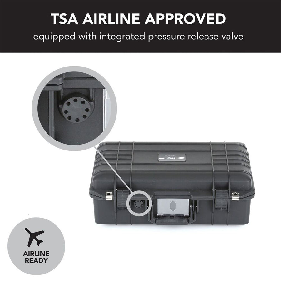 Evolution Gear 3730 Lite Series Hard Case in Black