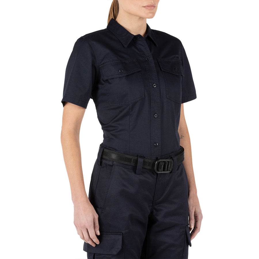 5.11 Tactical Women's Company Short Sleeve Shirt - Fire Navy