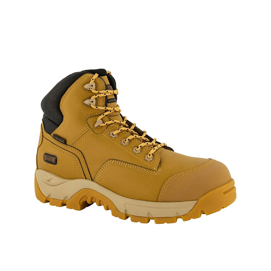 Magnum Precision Max Side Zip Waterproof I-Shield NON-Safety Toe - Wheat