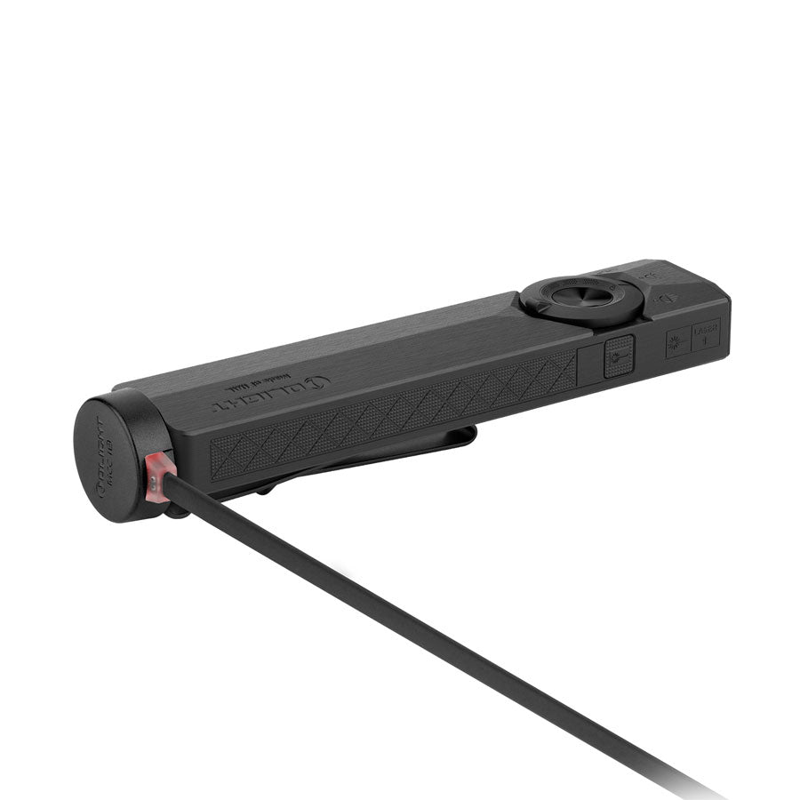 Olight ArkPro Ultra Flat Unibody EDC Torch with Multi-Light Sources Onyx Black