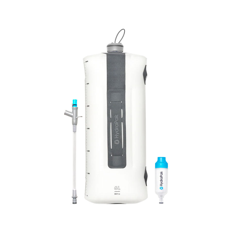 Hydrapak Seeker 6L Ultra-Light Water Storage + Add-On Filtration