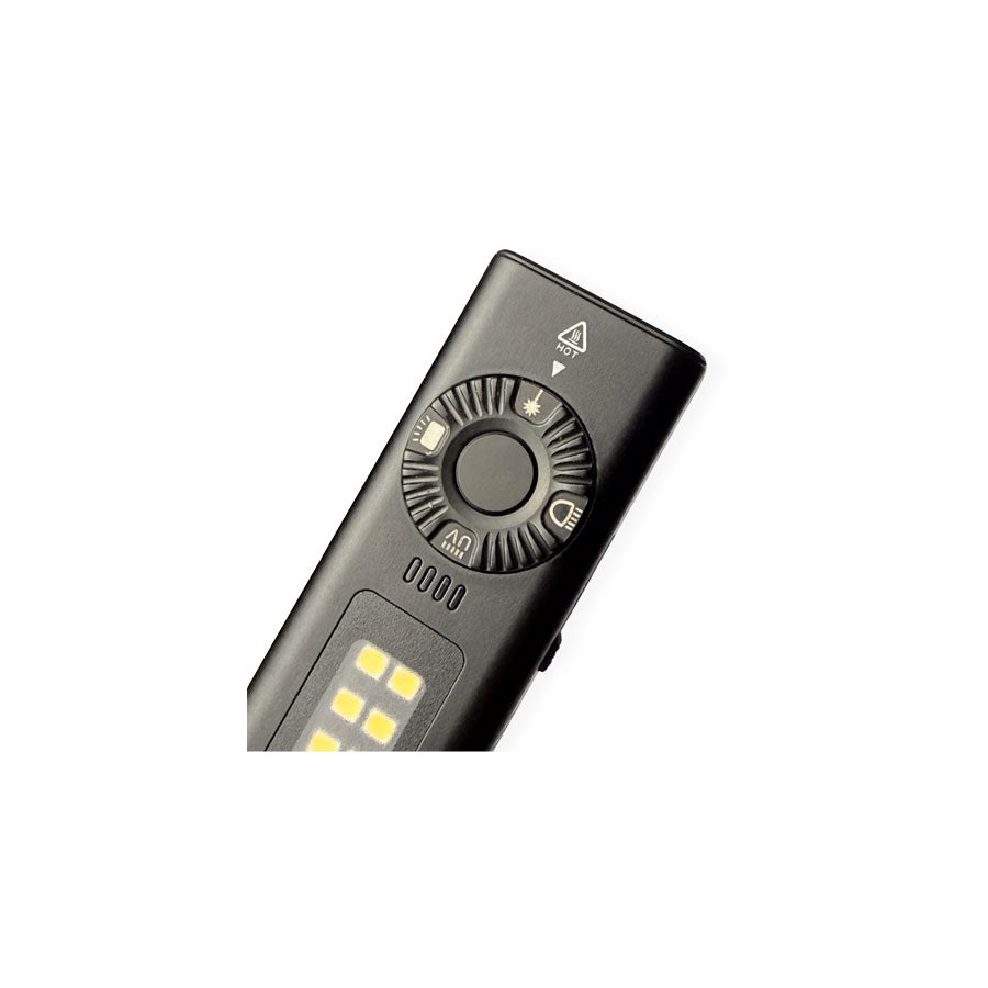 PowerTac QUAD 4-in-1 2000 Lumen EDC Flashlight