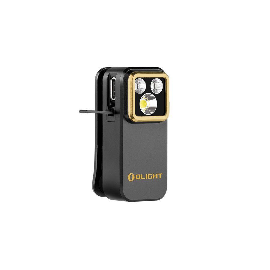 Olight Oclip Pro S 5-in-1 Multifunctional EDC Clip Torch with UV & RGB Light