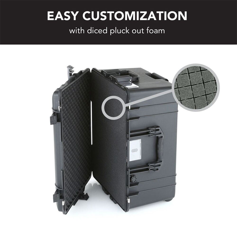 Evolution Gear 5630 Lite Series Trolley Hard Case in Black