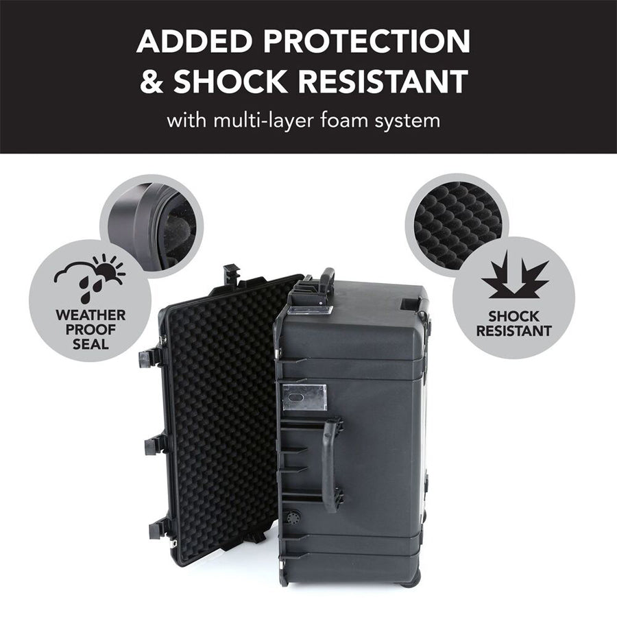 Evolution Gear 5640 Lite Series Trolley Hard Case in Black