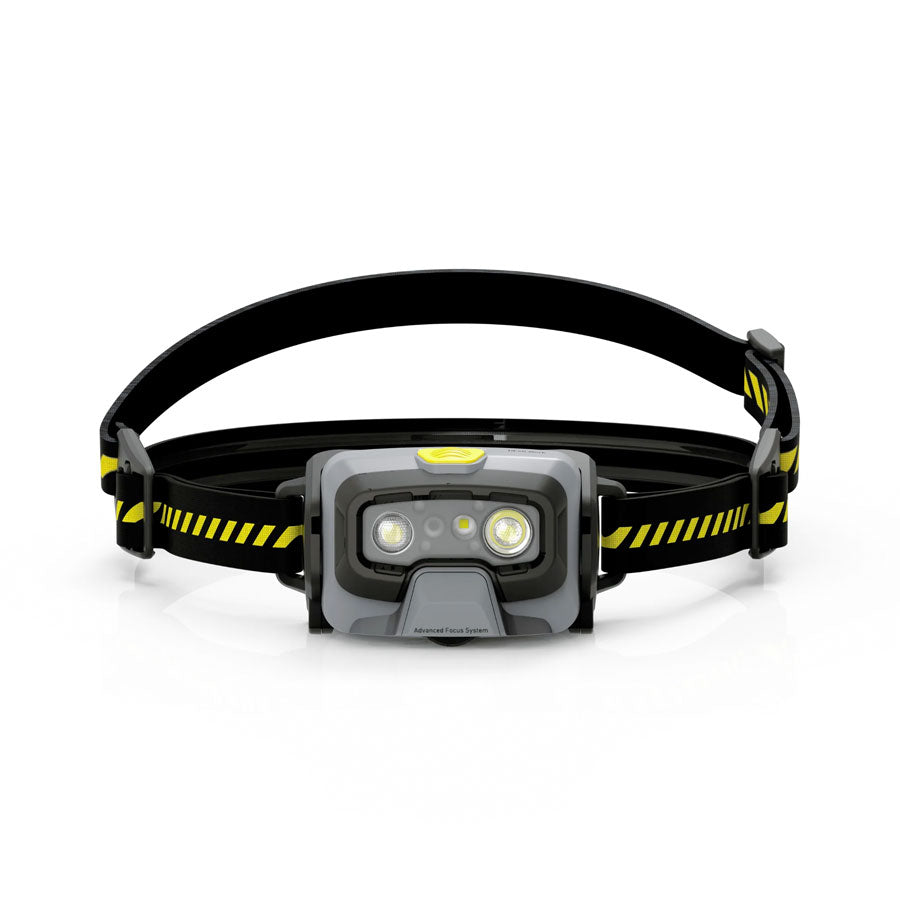 Ledlenser HF6R Work 800 Lumens Rechargeable IP68 Digital Advanced Focus Robust Headlamp Yellow