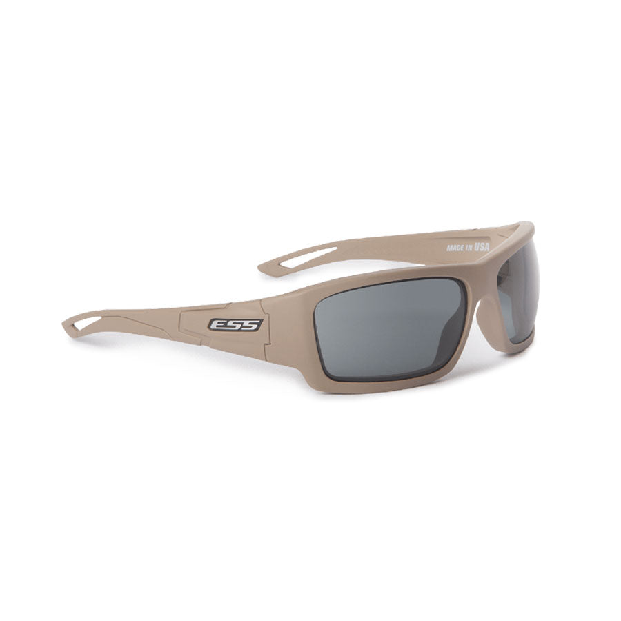 ESS Credence Sunglasses Terrain Tan Frame Smoke Gray Lens