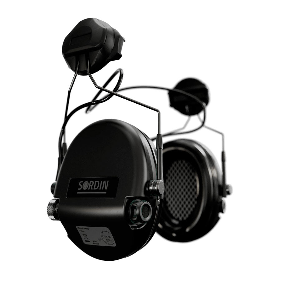 Sordin Supreme MIL AUX Arc Helmet Black