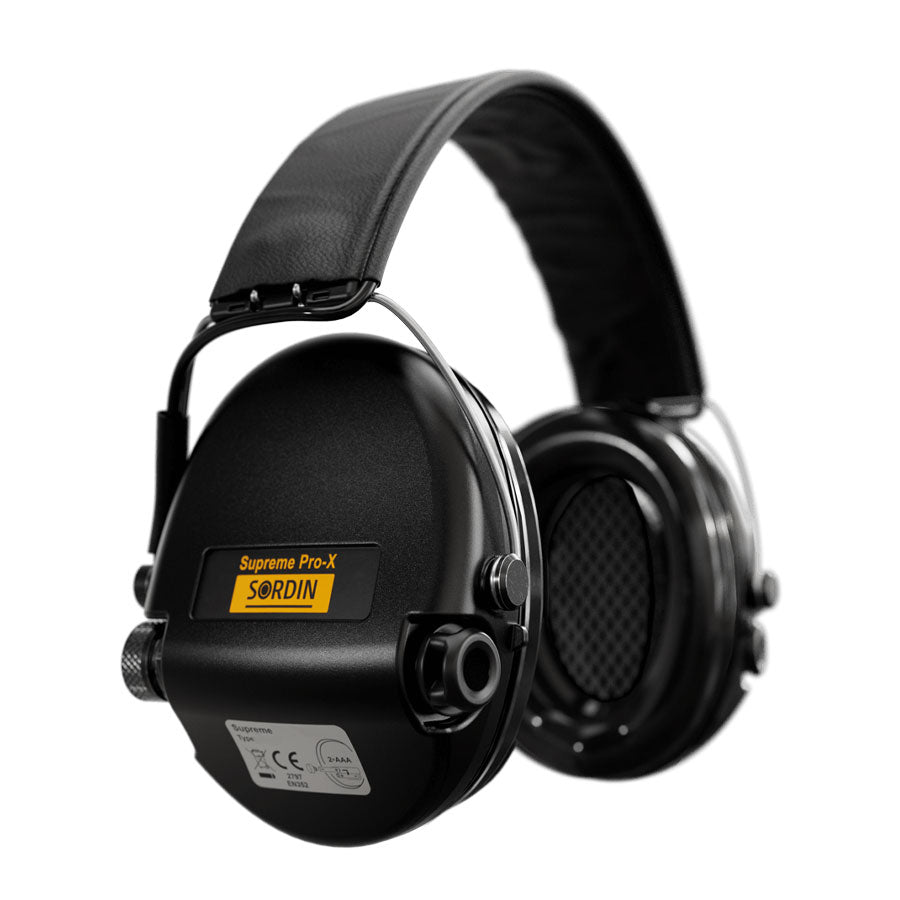 Sordin Supreme-Pro X Electronic Hearing Protection Distributed by Tactical Gear Australia Tactical Gear