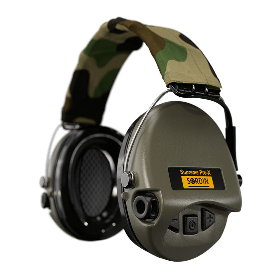 Sordin Supreme-Pro X Electronic Hearing Protection Distributed by Tactical Gear Australia Tactical Gear