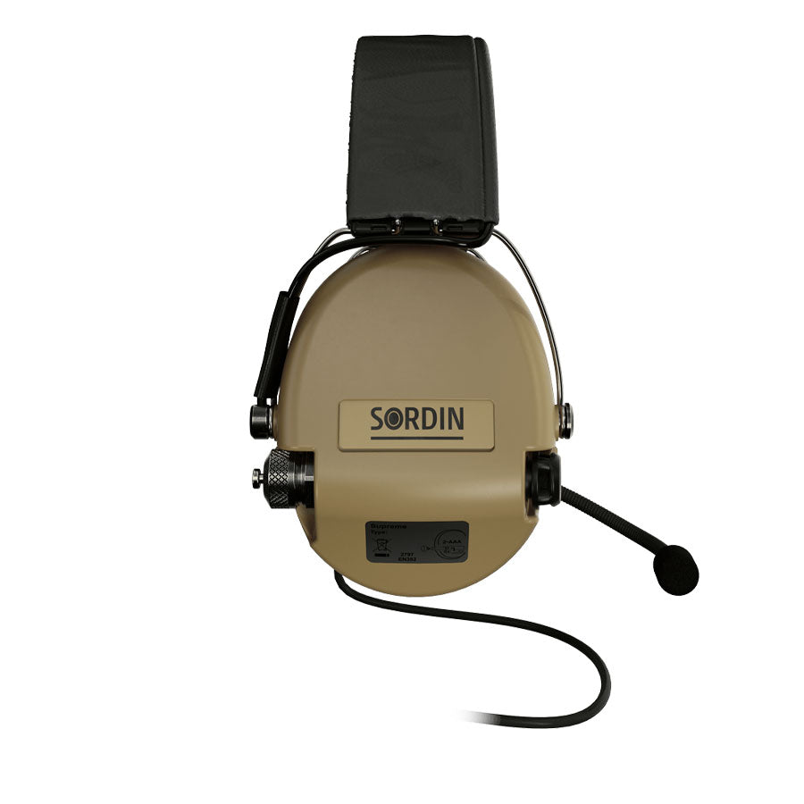 Sordin Supreme MIL CC Hearing Protection Distributed by Tactical Gear Australia Tactical Gear