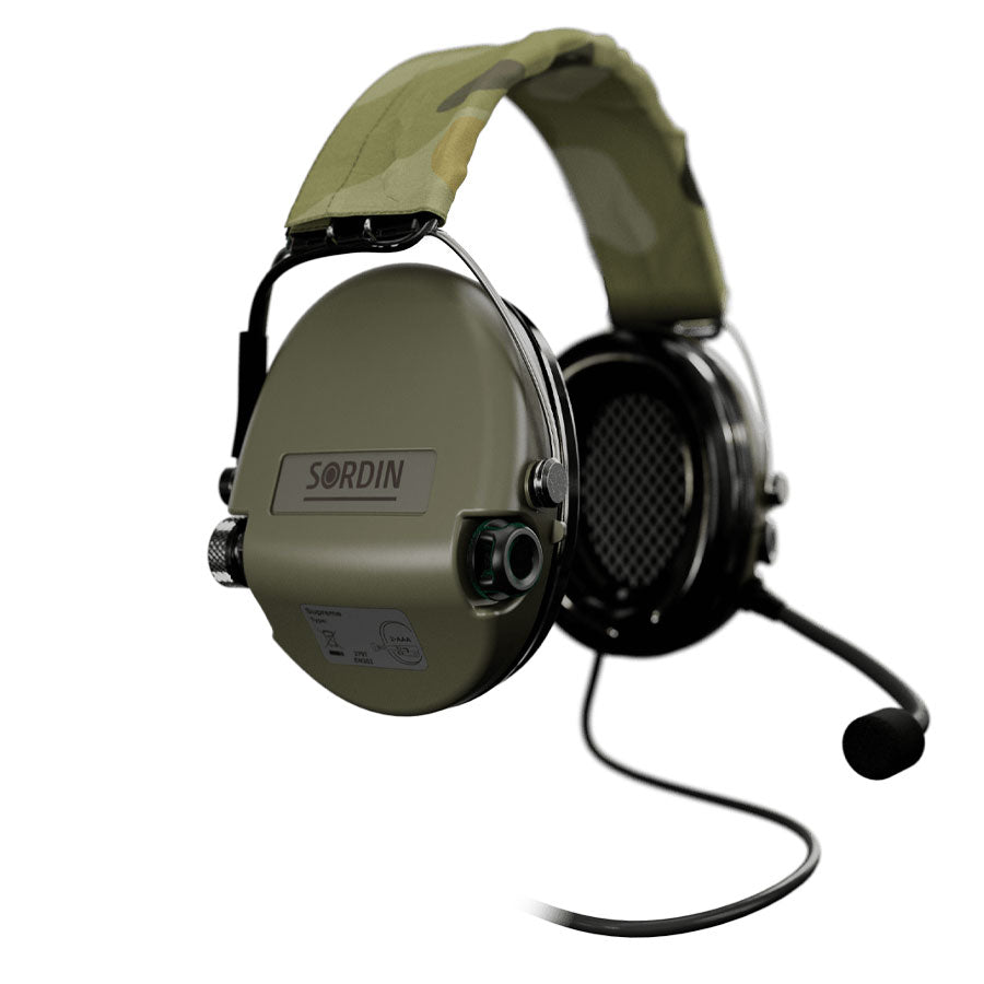 Sordin Supreme MIL CC Hearing Protection Distributed by Tactical Gear Australia Tactical Gear