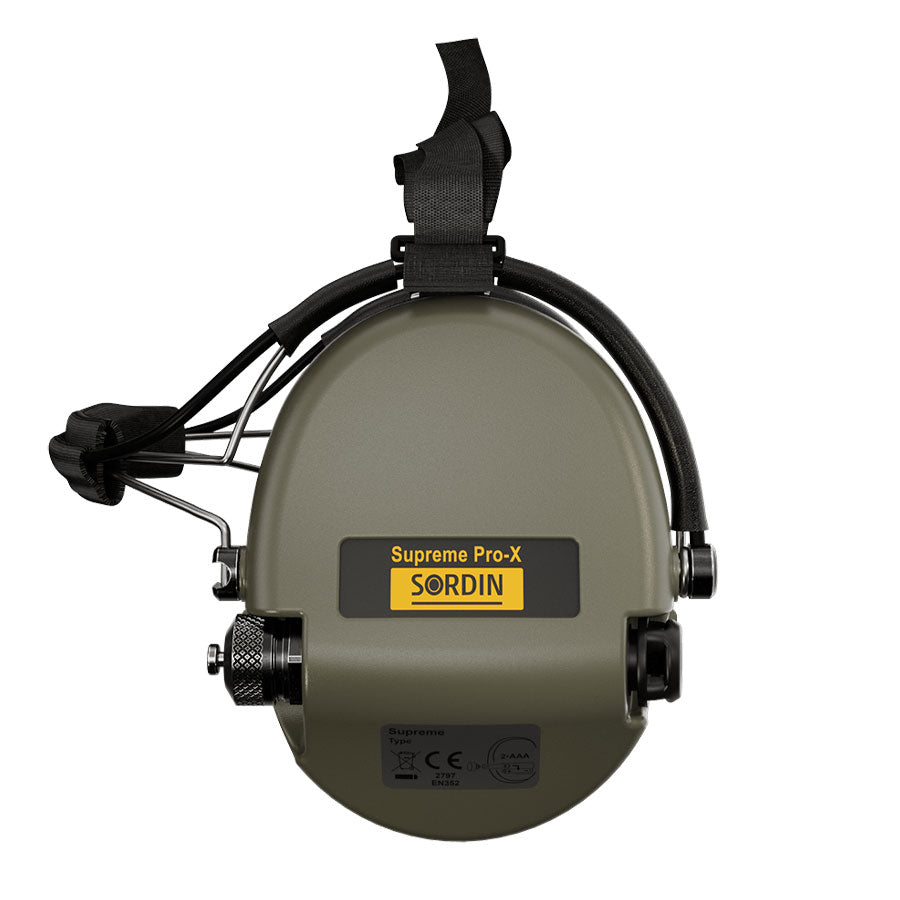 Sordin Supreme-Pro X Electronic Hearing Protection Distributed by Tactical Gear Australia Tactical Gear