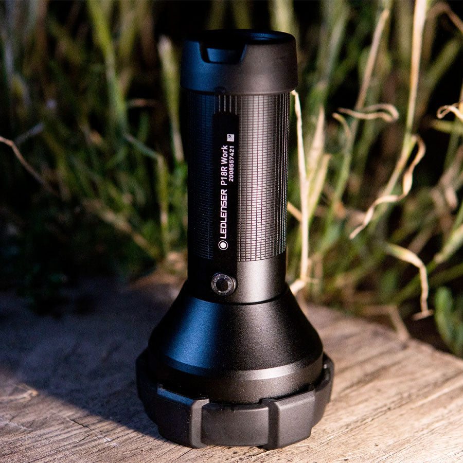 Ledlenser P18R Work 4500 Lumens Xtreme LED Rechargeable Rugged Flashlight