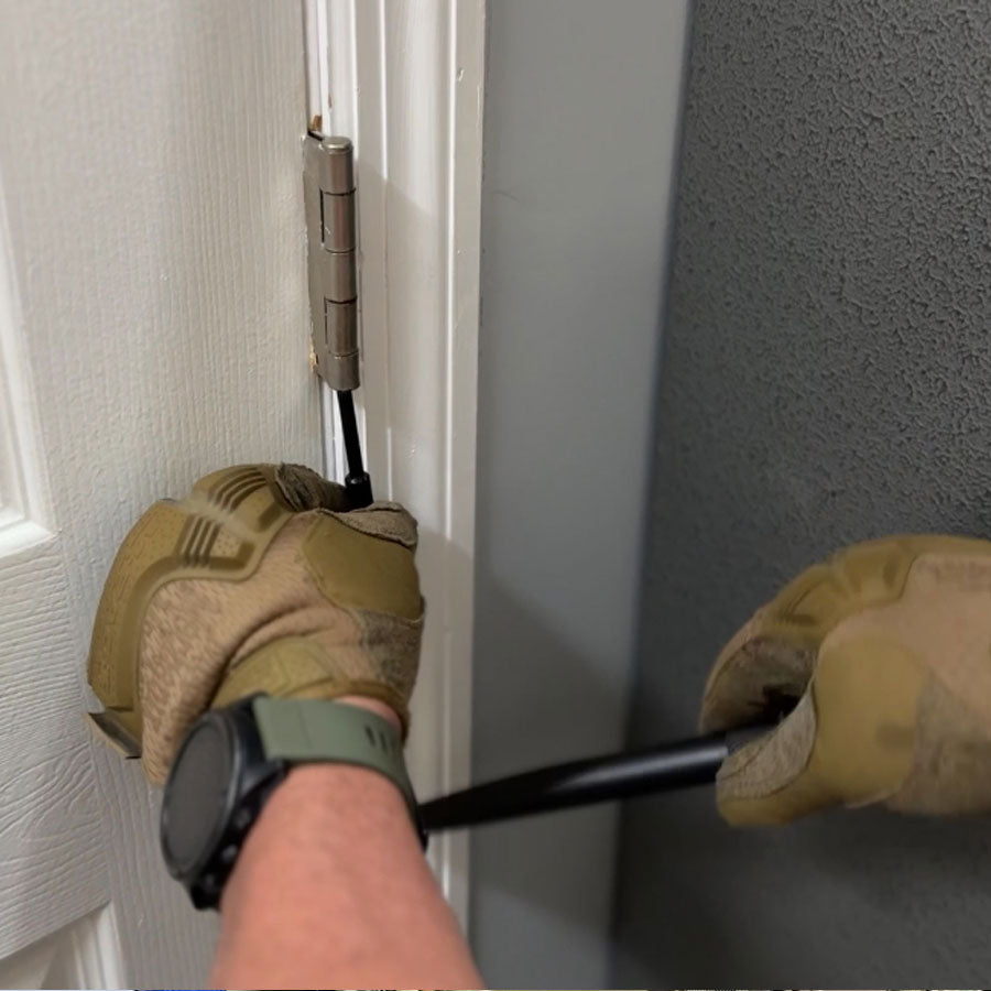 Bushido Tactical Breaching Jimmy Pry Bar with Hinge Pin Punch