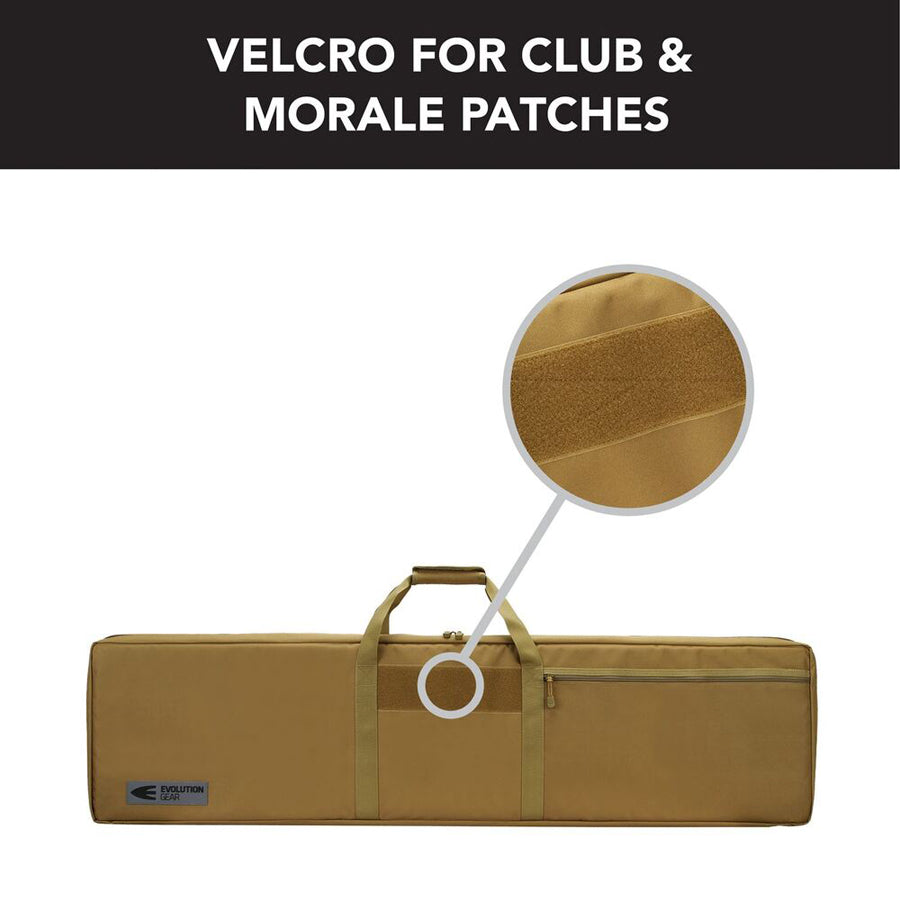 Evolution Gear 55 Inch Double Rifle Bag - Desert Tan