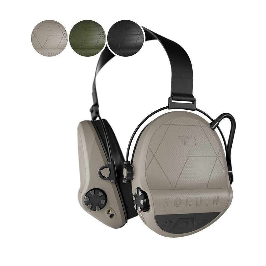 Sordin Supreme-Pro X Electronic Hearing Protection Distributed by Tactical Gear Australia Tactical Gear