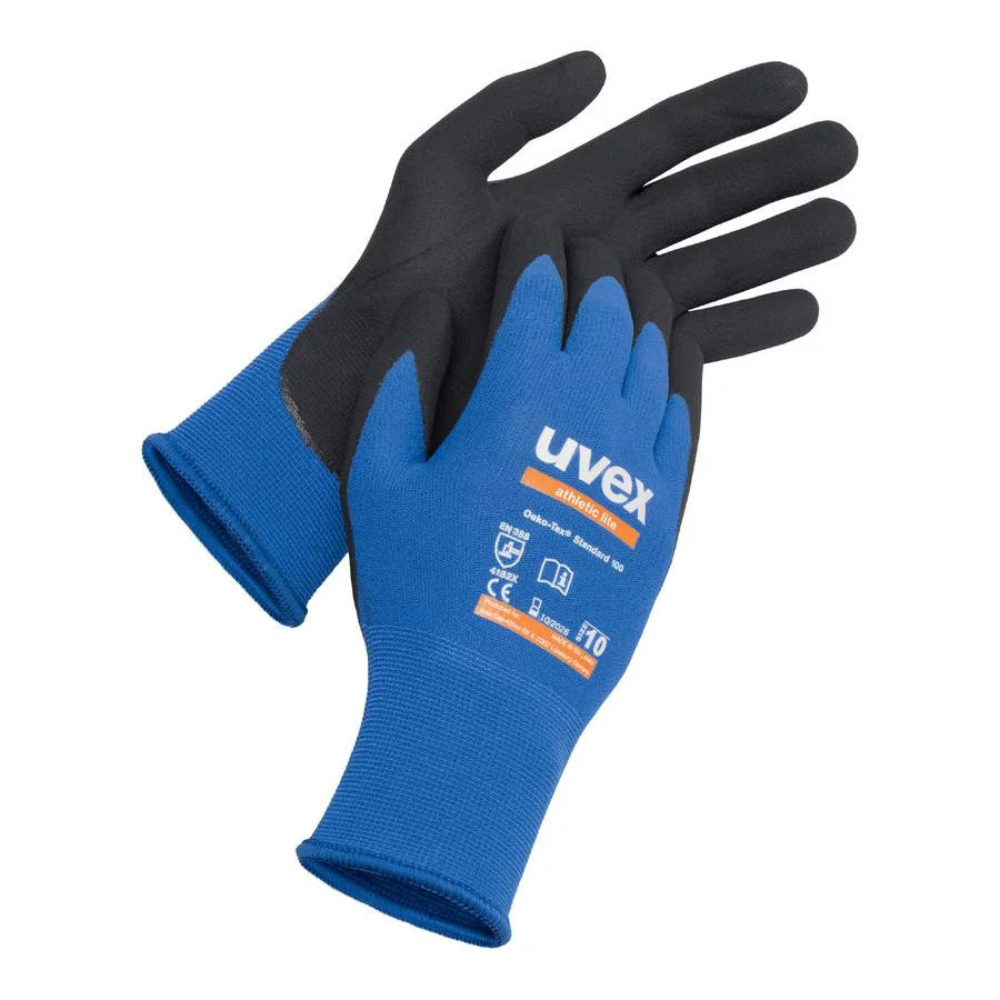 UVEX Athletic Lite Assembly Glove - Size 10