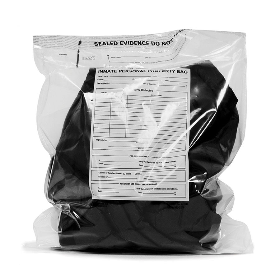 Arrowhead Forensics SureSeal Tamper Indicating Inmate Personal Property Storage Bag - 20” x 20” - 100/pk Crime Scene Investigation Arrowhead Forensics Tactical Gear Supplier Tactical Distributors Australia