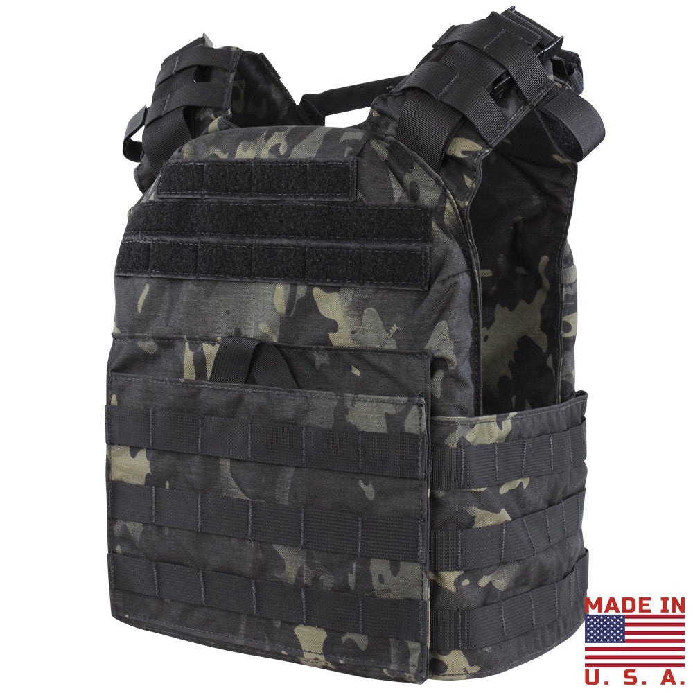 Condor Cyclone Plate Carrier Multicam Black Vests & Plate Carriers Condor Outdoor Tactical Gear Supplier Tactical Distributors Australia