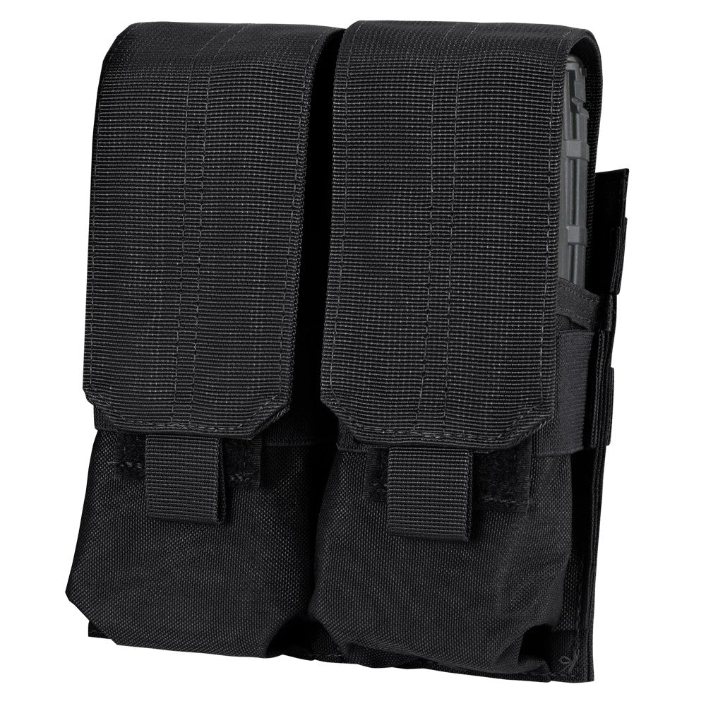Condor Double M4 Mag Pouch Accessories Condor Outdoor Black Tactical Gear Supplier Tactical Distributors Australia