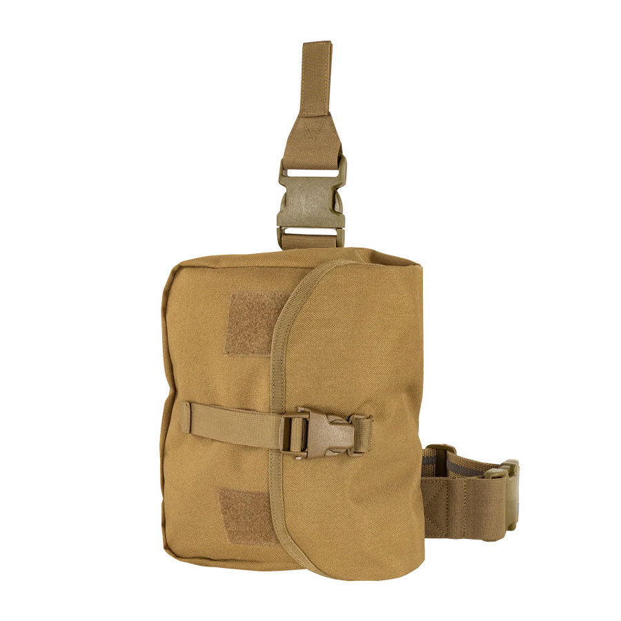 Condor Gas Mask Leg Rig Accessories Condor Outdoor Coyote Brown Tactical Gear Supplier Tactical Distributors Australia