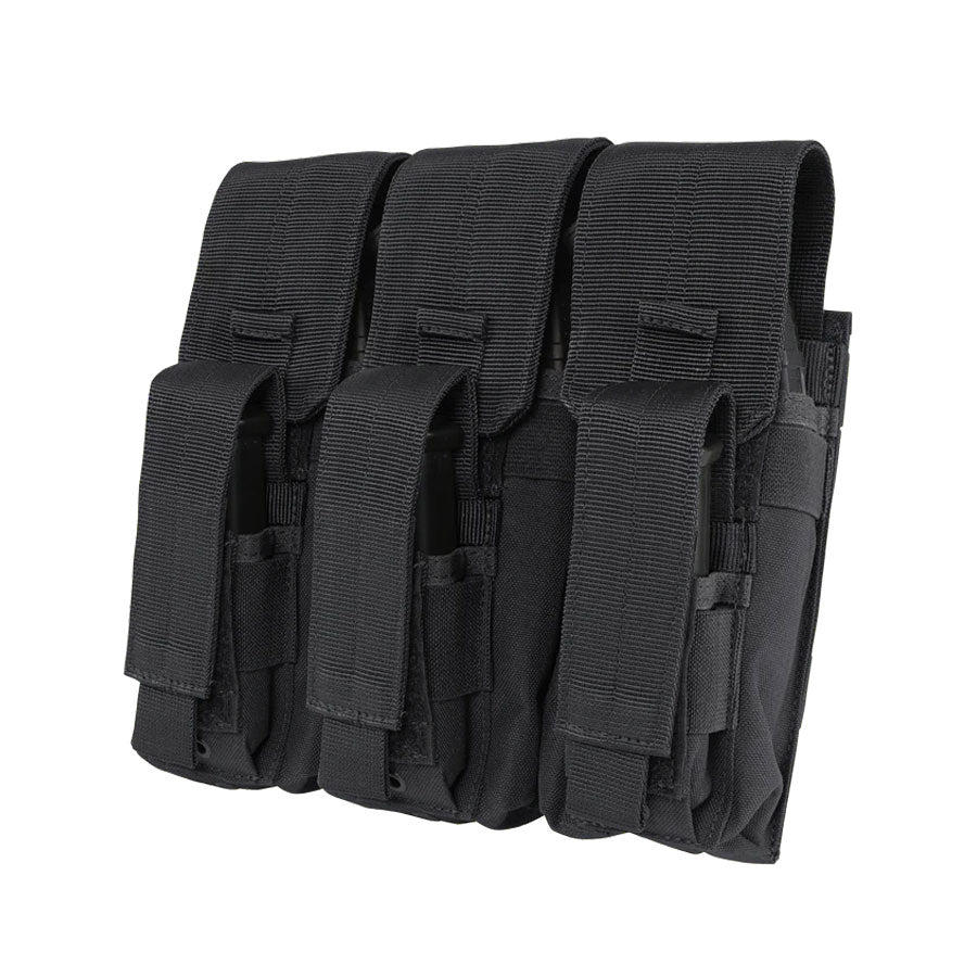 Condor Triple AK Kangaroo Mag Pouch Accessories Condor Outdoor Black Tactical Gear Supplier Tactical Distributors Australia