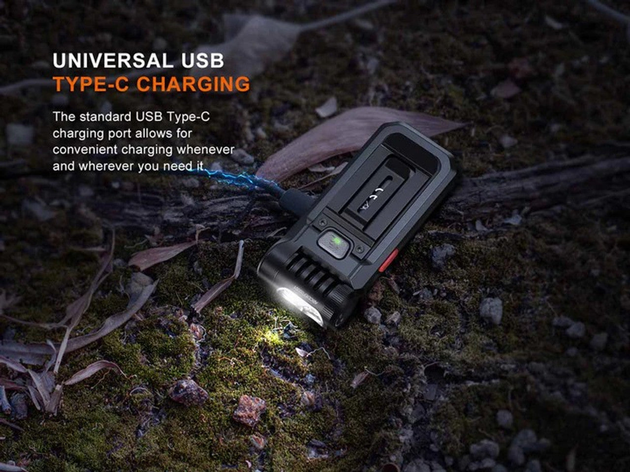 Fenix SW05R-RED Adjustable head 150 lumen output with red light