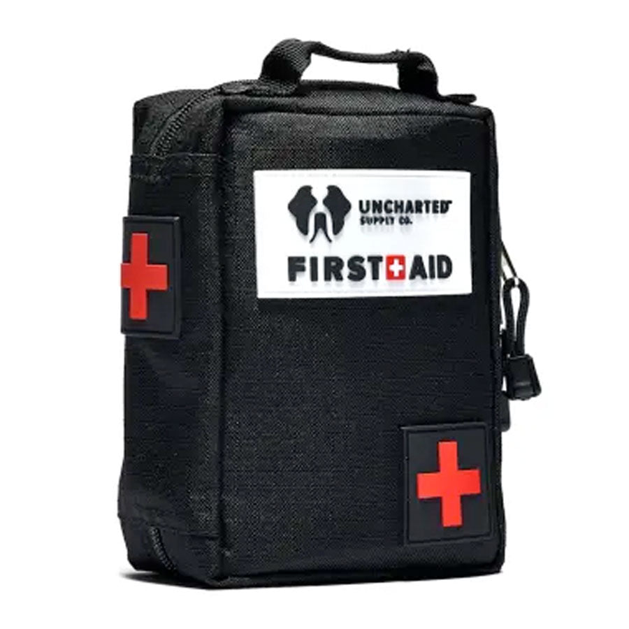 First Aid Pro Black from Uncharted Supply Co Outdoor and Survival Products Uncharted Supply Co Tactical Gear Supplier Tactical Distributors Australia