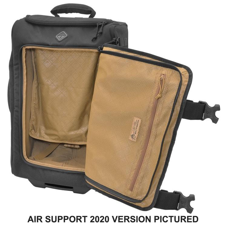 Hazard 4 Air Support V.2020 Rugged Rolling Carry-On Luggage Black Bags, Packs and Cases Hazard 4 Tactical Gear Supplier Tactical Distributors Australia