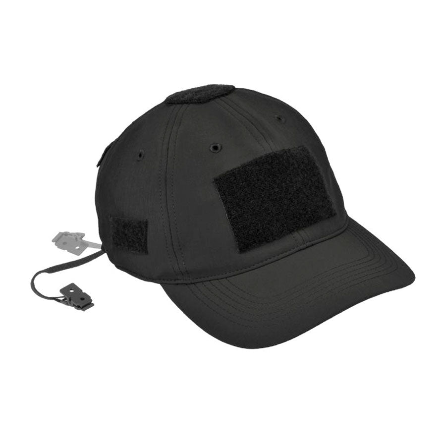 Hazard 4 PMC Cotton Modular Contractor Ball Cap with Velcro Black Accessories Hazard 4 Tactical Gear Supplier Tactical Distributors Australia
