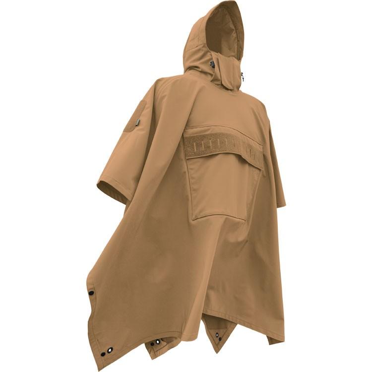 Hazard 4 Poncho Villa 2020 Version Technical Soft-Shell Poncho Coyote Outerwear Hazard 4 Tactical Gear Supplier Tactical Distributors Australia