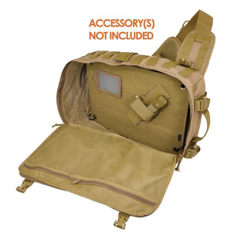 Hazard 4 Sidewinder Sling Pack Coyote Bags, Packs and Cases Hazard 4 Tactical Gear Supplier Tactical Distributors Australia