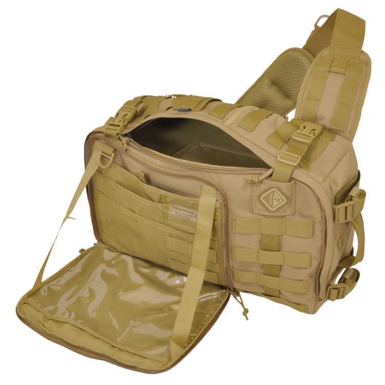 Hazard 4 Sidewinder Sling Pack Coyote Bags, Packs and Cases Hazard 4 Tactical Gear Supplier Tactical Distributors Australia