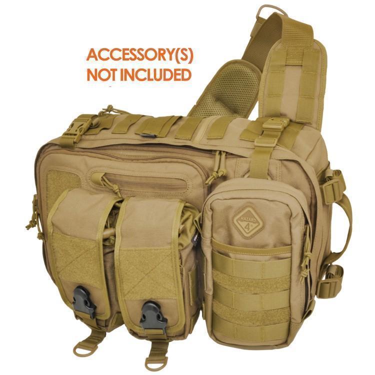 Hazard 4 Sidewinder Sling Pack Coyote Bags, Packs and Cases Hazard 4 Tactical Gear Supplier Tactical Distributors Australia
