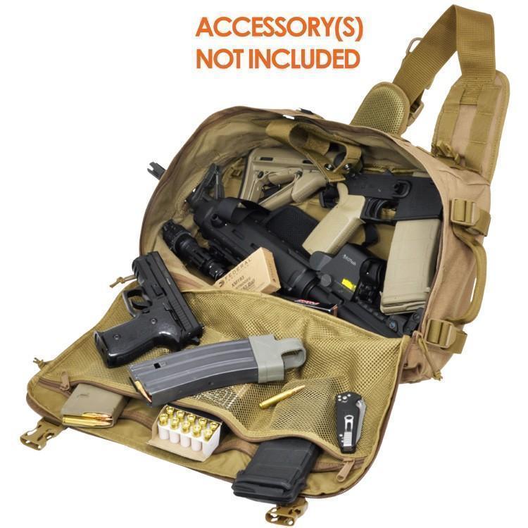 Hazard 4 Sidewinder Sling Pack Coyote Bags, Packs and Cases Hazard 4 Tactical Gear Supplier Tactical Distributors Australia
