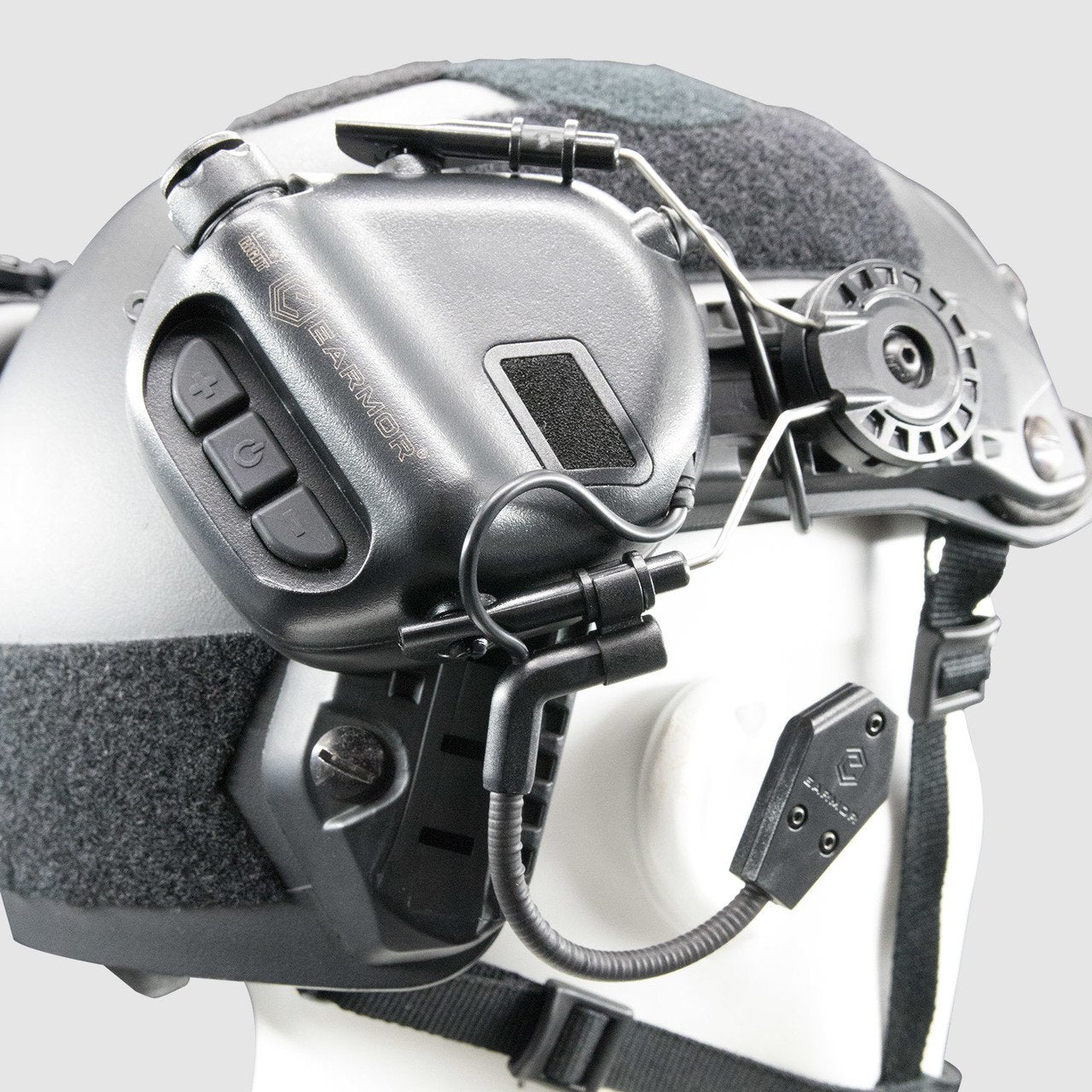 M32H Tactical Communication Hearing Protector for ARC Helmet Rails Protective Gear FLS Tactical Gear Supplier Tactical Distributors Australia