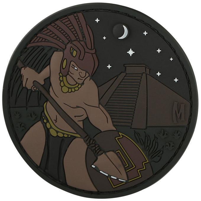 Maxpedition Aztec Warrior Morale Patch Morale Patches Maxpedition Glow Tactical Gear Supplier Tactical Distributors Australia