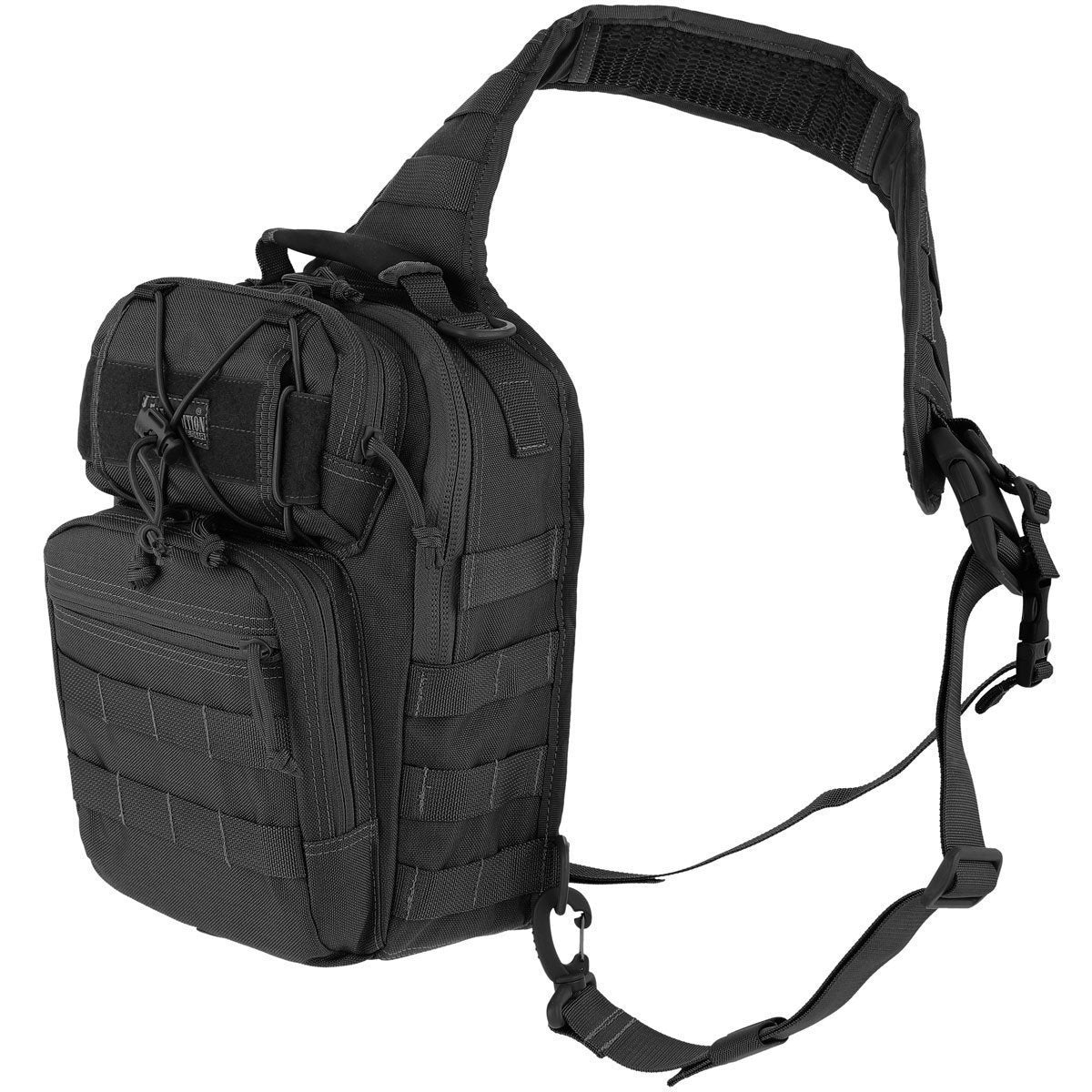 Maxpedition Lunada Gearslinger Black Sling Packs Maxpedition Tactical Gear Supplier Tactical Distributors Australia